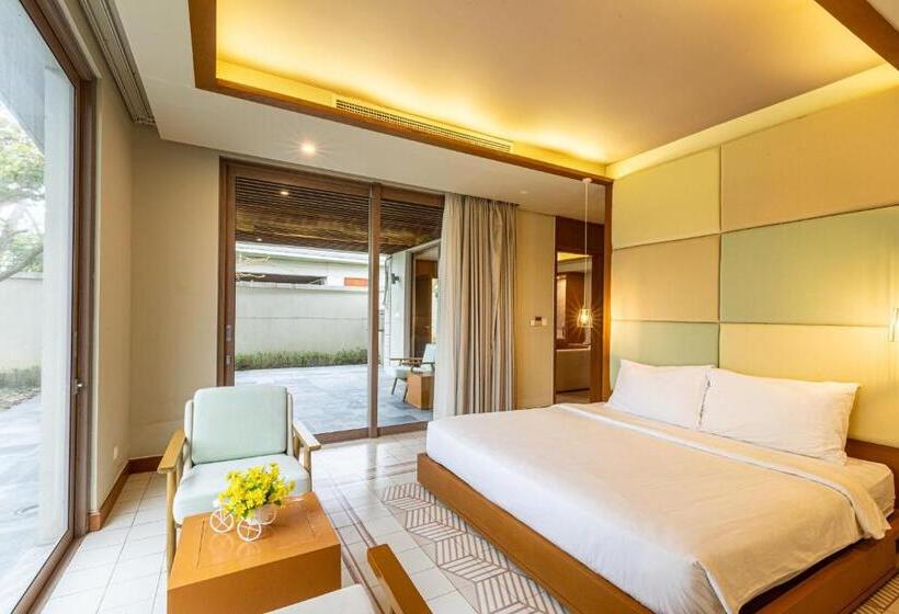 آپارتمان 1 خوابه با چشمانداز باغ, The Victoria Resort Sam Son