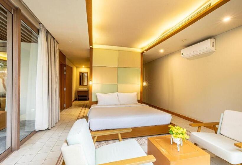 آپارتمان 1 خوابه با چشم‌انداز باغ, The Victoria Resort Sam Son