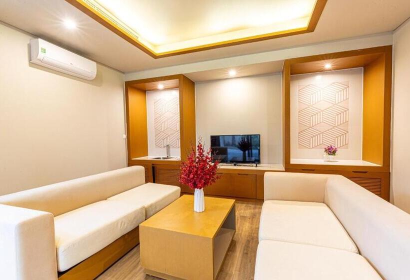 آپارتمان 1 خوابه با چشمانداز باغ, The Victoria Resort Sam Son