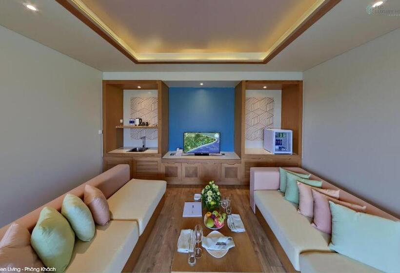 آپارتمان 1 خوابه با چشمانداز باغ, The Victoria Resort Sam Son