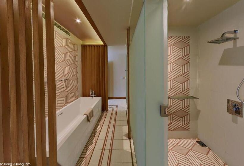 آپارتمان 1 خوابه با چشمانداز باغ, The Victoria Resort Sam Son