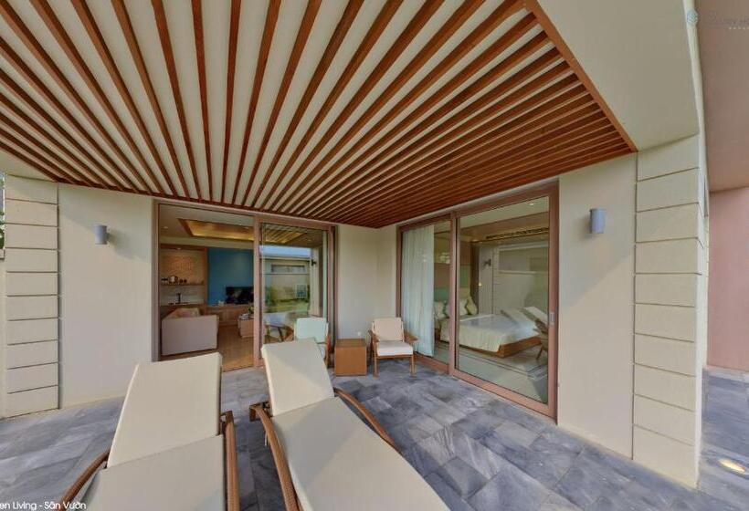 آپارتمان 1 خوابه با چشمانداز باغ, The Victoria Resort Sam Son