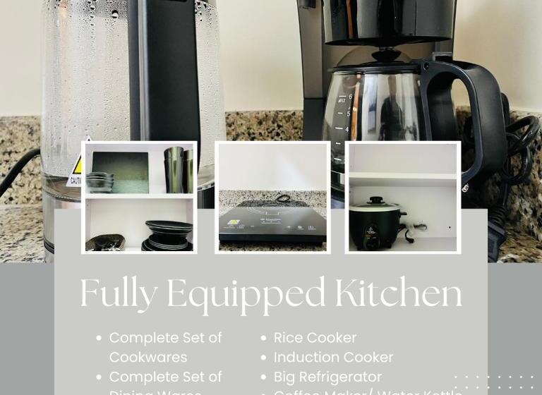 سوییت, Modern Contemporary 1br Fully Furnished Condo With Balcony At Prisma Residences