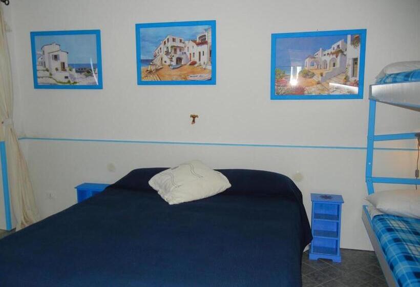 اتاق استاندارد چهارنفره با چشم‌انداز باغ, B&b Villa Evelina