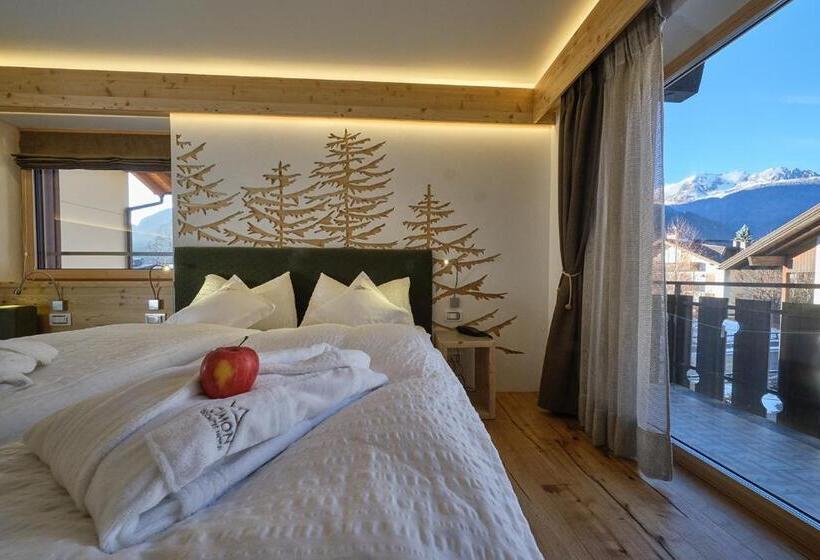 غرفة قياسية مزوَّدة بشُرفة, Cimon Dolomites