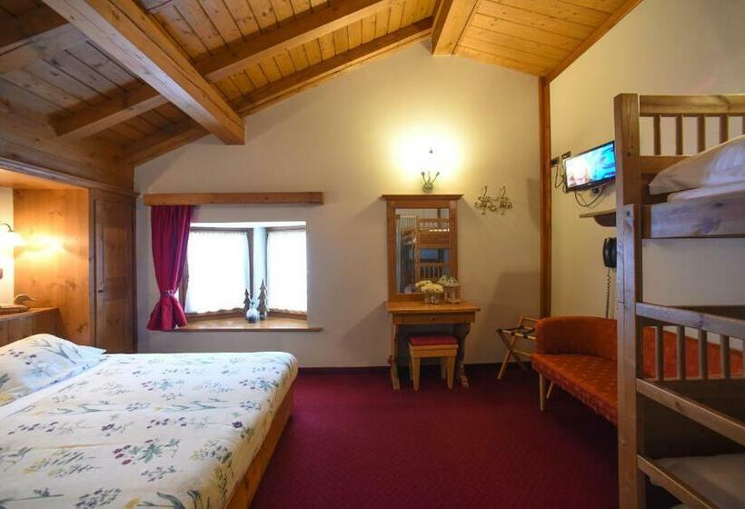 4인용 스탠다드 룸, Garnì Il Cirmolo