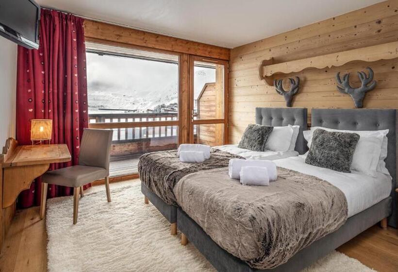 اتاق استاندارد با بالکن, Chalet Hotel La Corniche