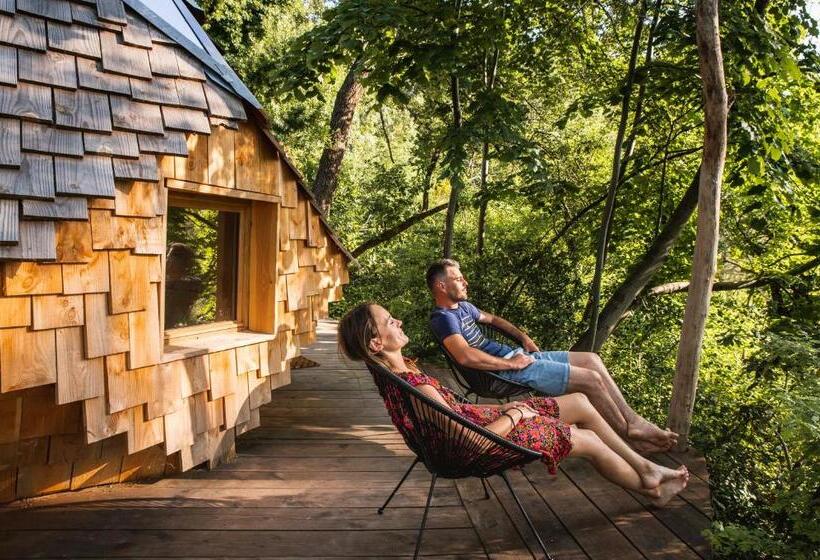 חדר סטנדרט נוף לגינה, Bulles D Olive   Zome Céleste