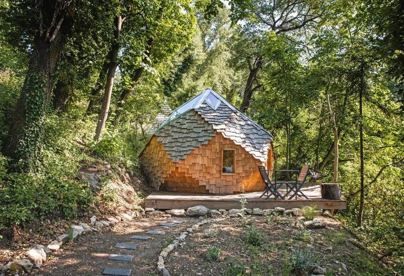 חדר סטנדרט נוף לגינה, Bulles D Olive   Zome Céleste