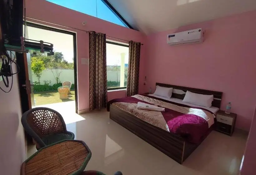 バルコニー付きデラックスルーム, Rajaji Retreat