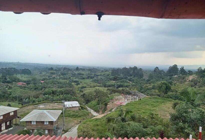 Номер Стандарт Вид на Горы, Finca Turística Alto Bonito Filandia