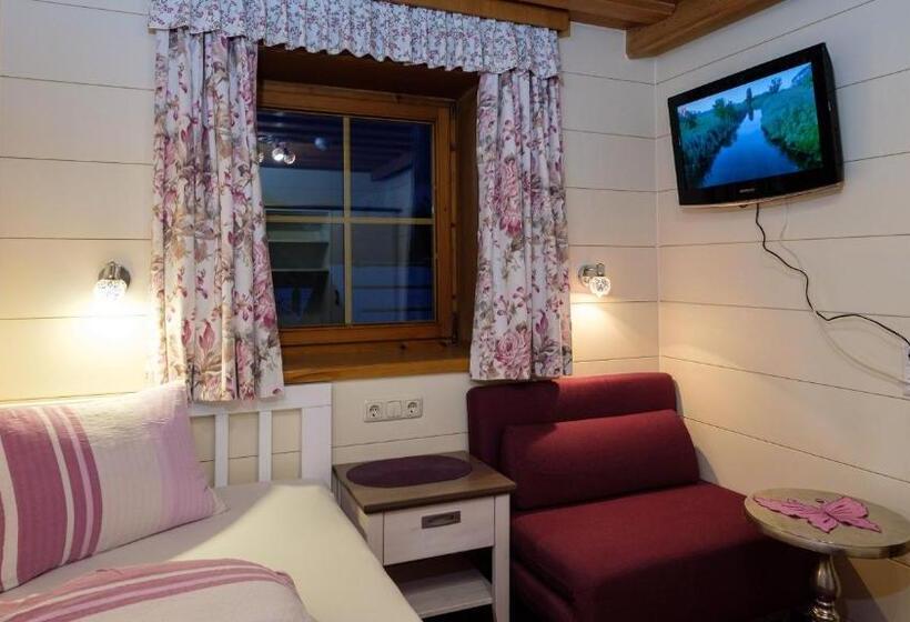 バルコニー付き1ベッドルームアパートメント, Gasthof Hirschen