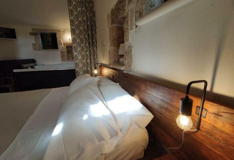 Suíte com Hidromassagem, Masseria Rosa Trulli Relais