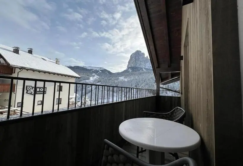Standard-studio Parveke, Enjoy Dolomites Chalet