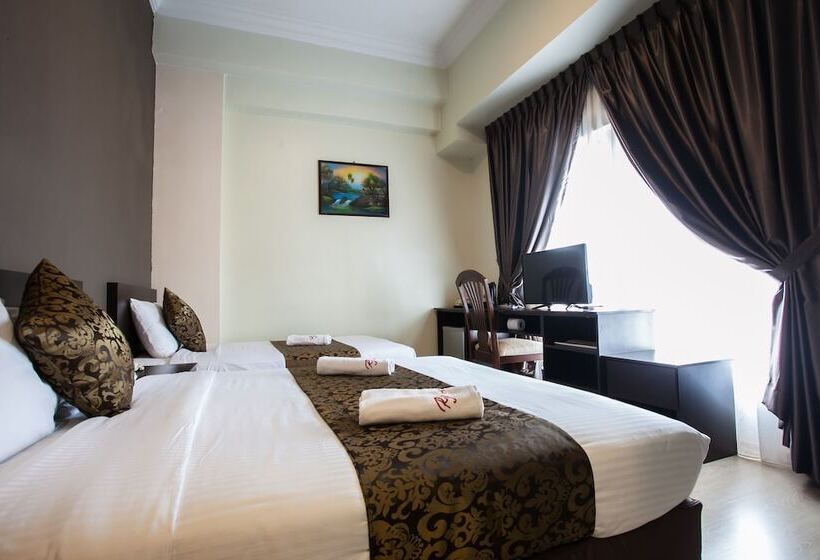 חדר משפחתי דלוקס, Rj Hotel Kulai