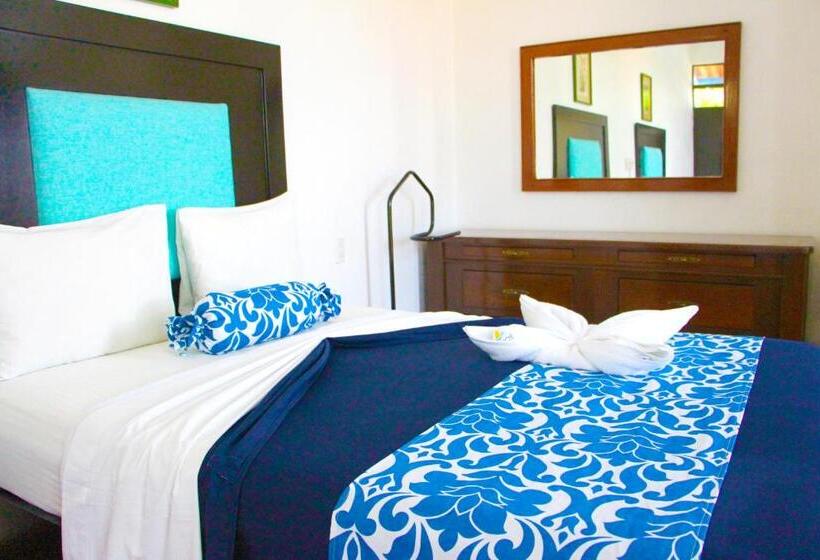 带2个双人床的标准工作室, Ameyali Tequesquitengo