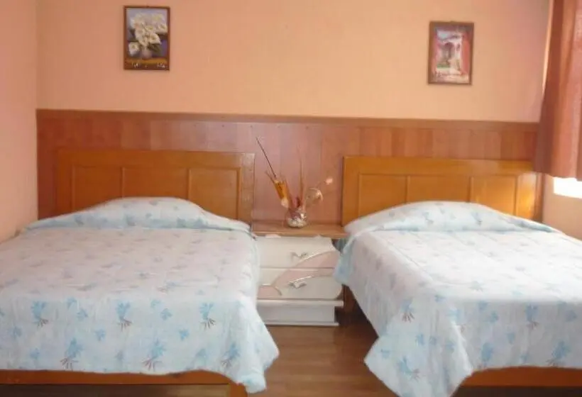 Standard-huone 2 Parivuodetta, Hostal Quinto Sol Huamantla