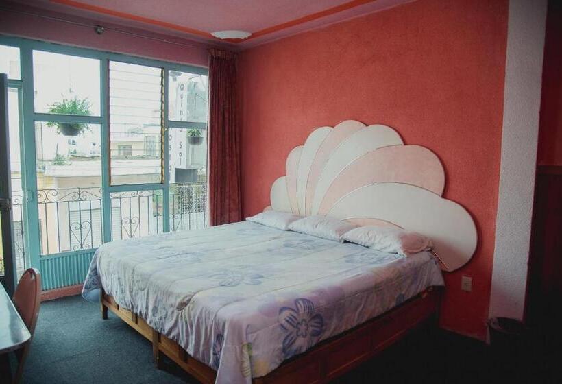 חדר סטנדרט עם מיטת קינג, Hostal Quinto Sol Huamantla