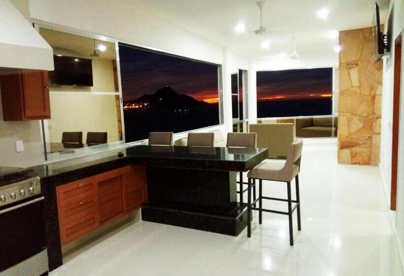 Апартаменты 1 Спальня Вид на Море, Ito Escondido