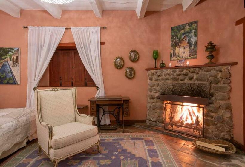 חדר דלוקס, La Casa Azul Huasca & Restaurante La Terraza