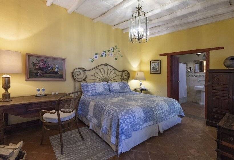 غرفة ديلوكس, La Casa Azul Huasca & Restaurante La Terraza