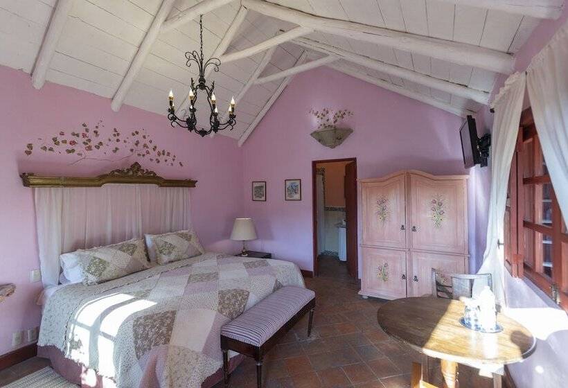 חדר דלוקס, La Casa Azul Huasca & Restaurante La Terraza