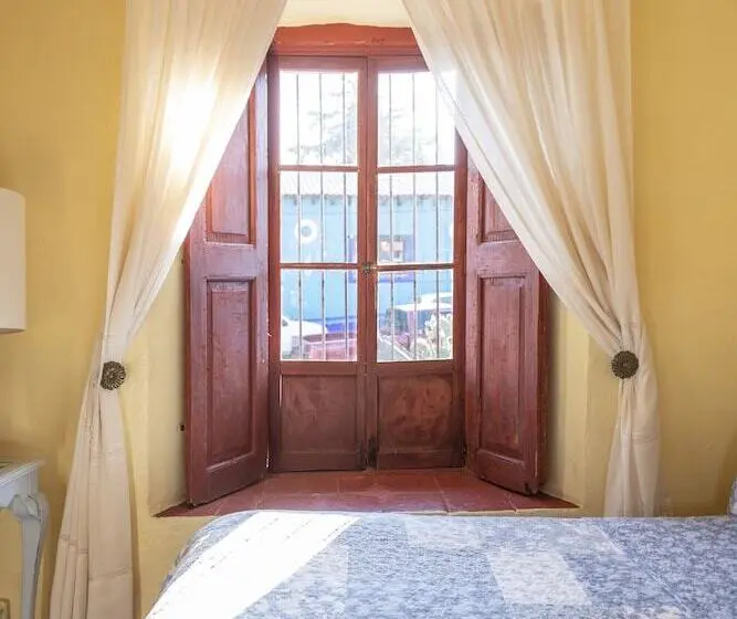 ２ダブルベッドのスタンダードルーム, La Casa Azul Huasca & Restaurante La Terraza