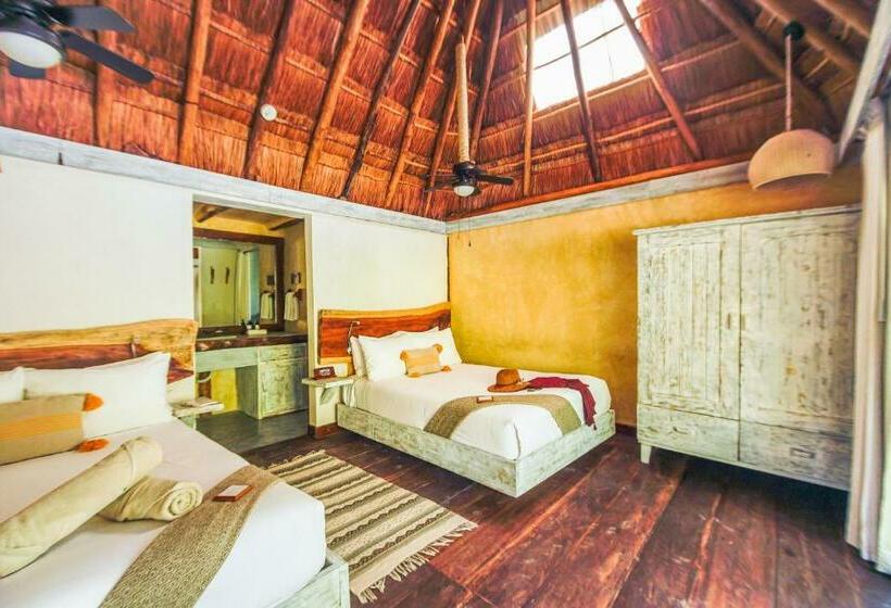 غرفة قياسية مطلّة علي الحديقة, Villa Pescadores Tulum