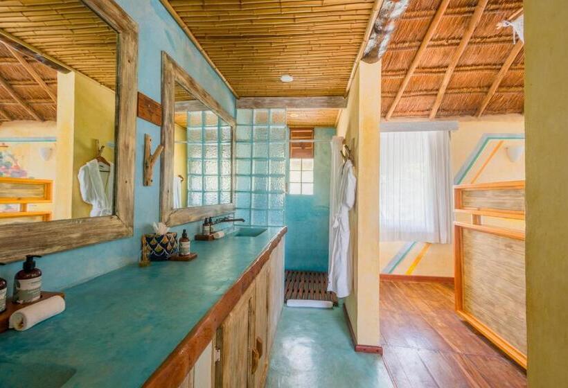 جناح سرير كينج, Villa Pescadores Tulum