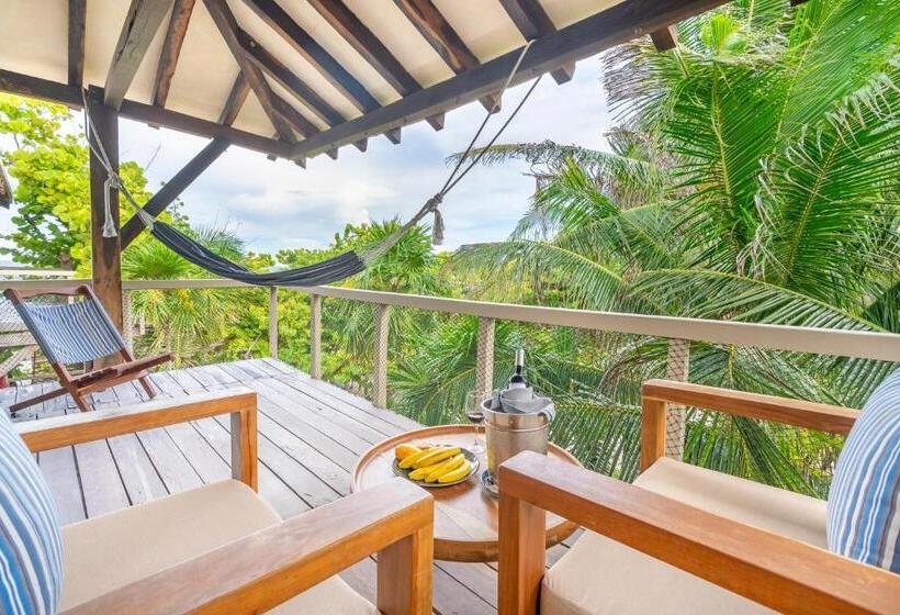 غرفة ديلوكس مزودة بشرفة, Villa Pescadores Tulum