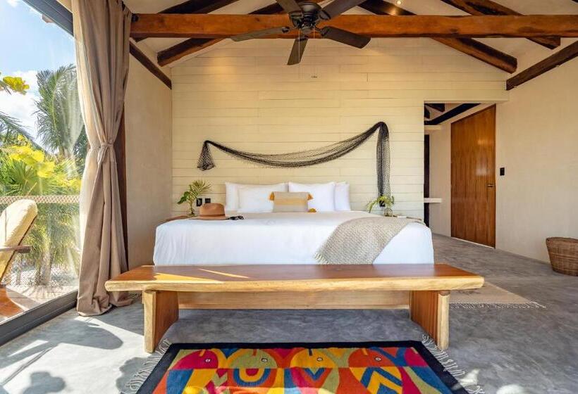 Pokój Deluxe z Balkonem, Villa Pescadores Tulum