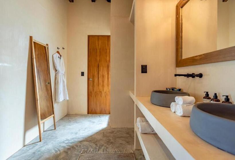 豪华海景房带阳台, Villa Pescadores Tulum