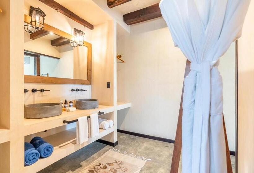 キングサイズベッドのデラックスルーム, Villa Pescadores Tulum