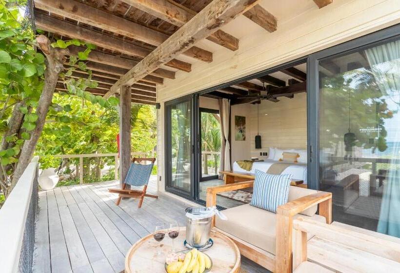 キングサイズベッドのデラックスルーム, Villa Pescadores Tulum