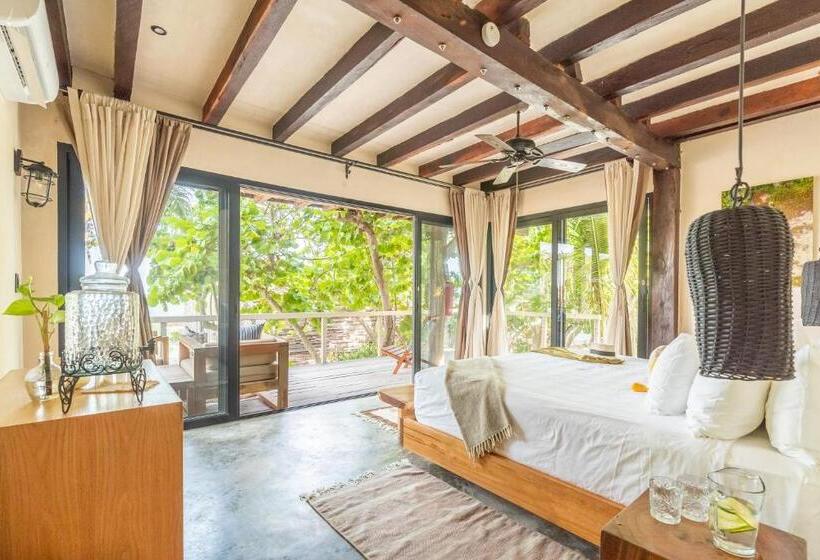 带大床的豪华间, Villa Pescadores Tulum