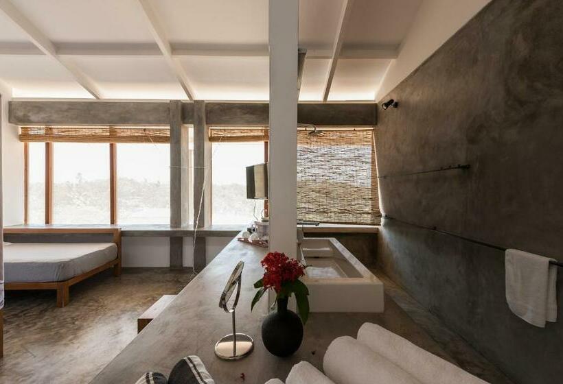 غرفة ديلوكس سرير كينج, Villa Amma Erna   Galle