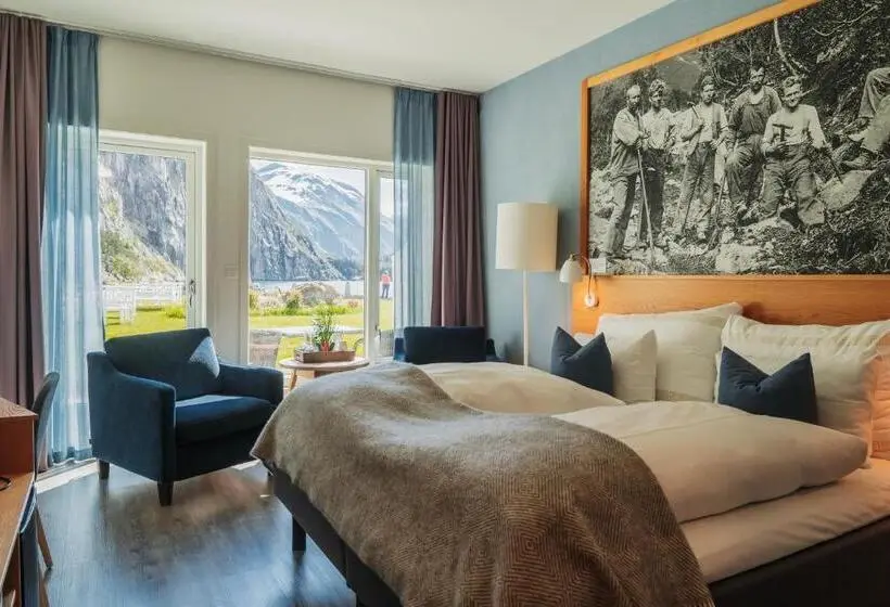 Standard-huone Merinäkymä, Valldal Fjordhotell By Classic Norway Hotels