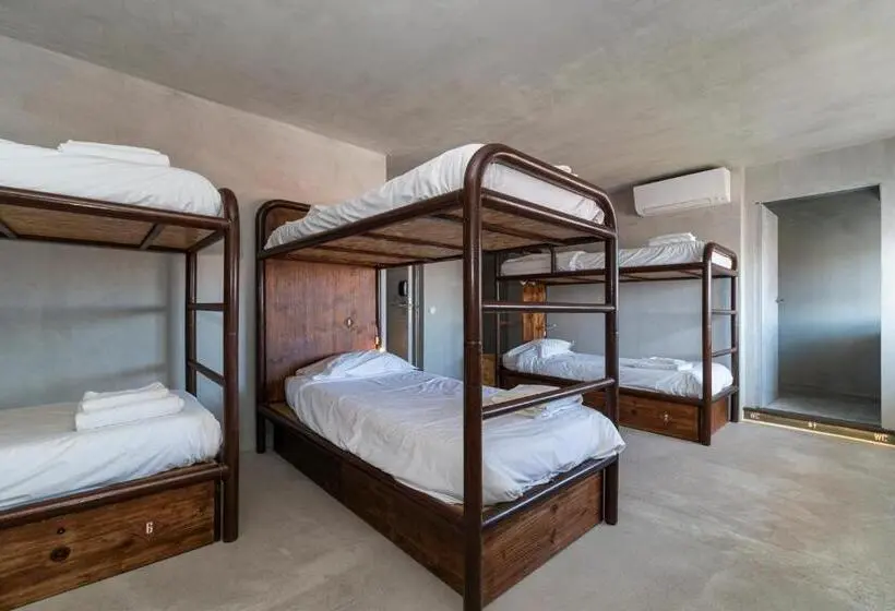 スーペリアーシェアルームのワンベッド, N1 Hostel Apartments And Suites