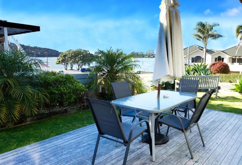 חדר משפחתי נוף לים, Tairua Shores Motel