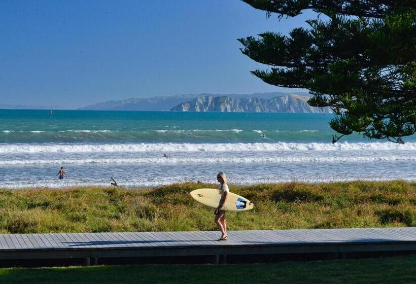 آپارتمان 1 خوابه با بالکن, Whispering Sands Beachfront Motel