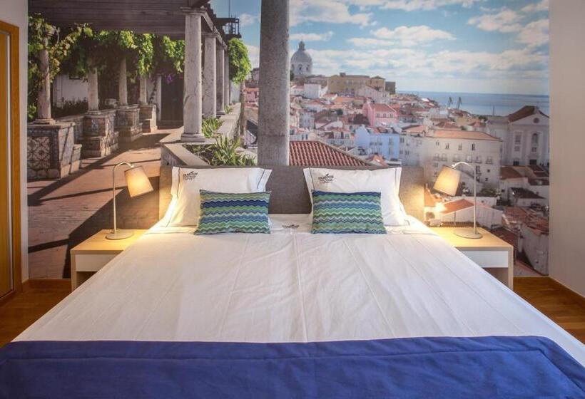 اتاق استاندارد, Famous Crows Lisbon Suites