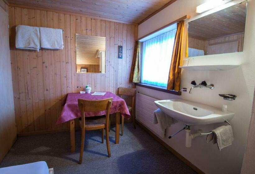 带共用浴室的标准房间, Restaurant Bergheim