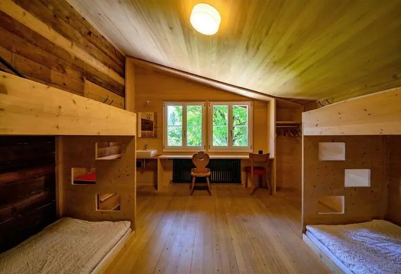 浴室共有スタンダード４人用ルーム, Naturfreunde Hostel Grindelwald