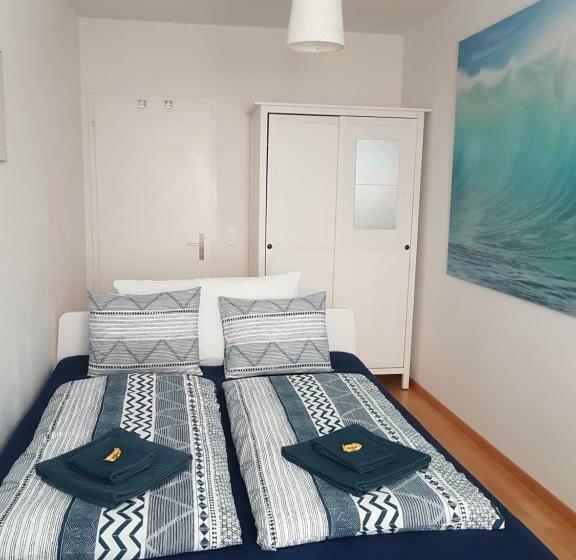 غرفة أساسية حمام مشترك, Rhii B&b