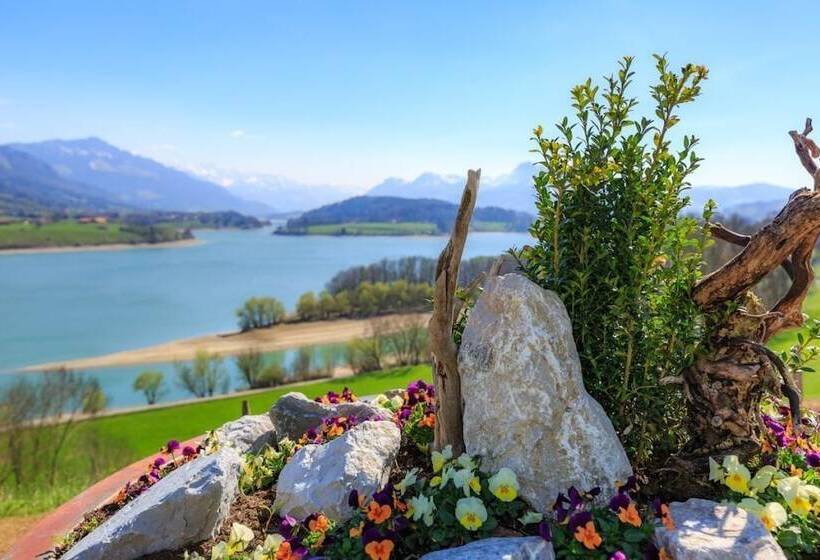 Номер Стандарт Вид на Озеро, Romantik Hotel Le Vignier
