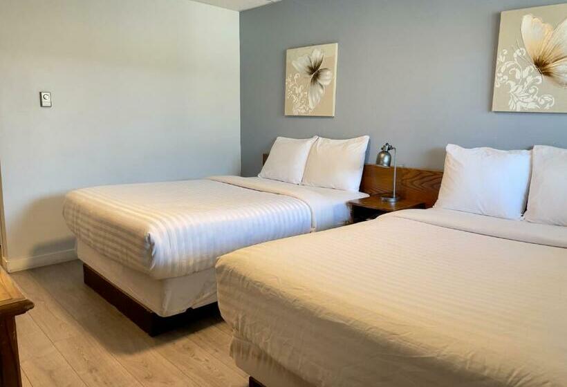 Номер Стандарт 2 Двуспальные Кровати, Departure Bay Motel