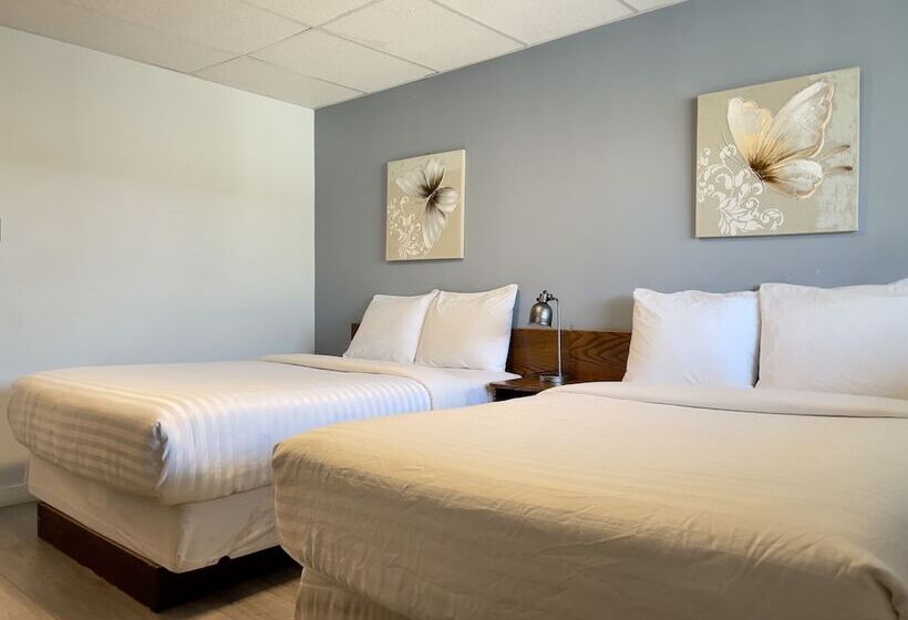 Номер Стандарт 2 Двуспальные Кровати, Departure Bay Motel