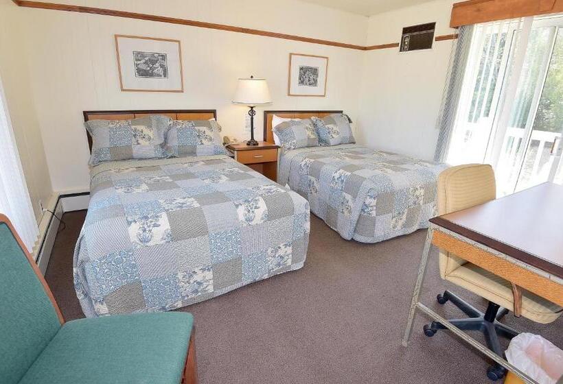 Номер Стандарт 2 Двуспальные Кровати, Motel Et Chalets Bo Fleuve Evangeline