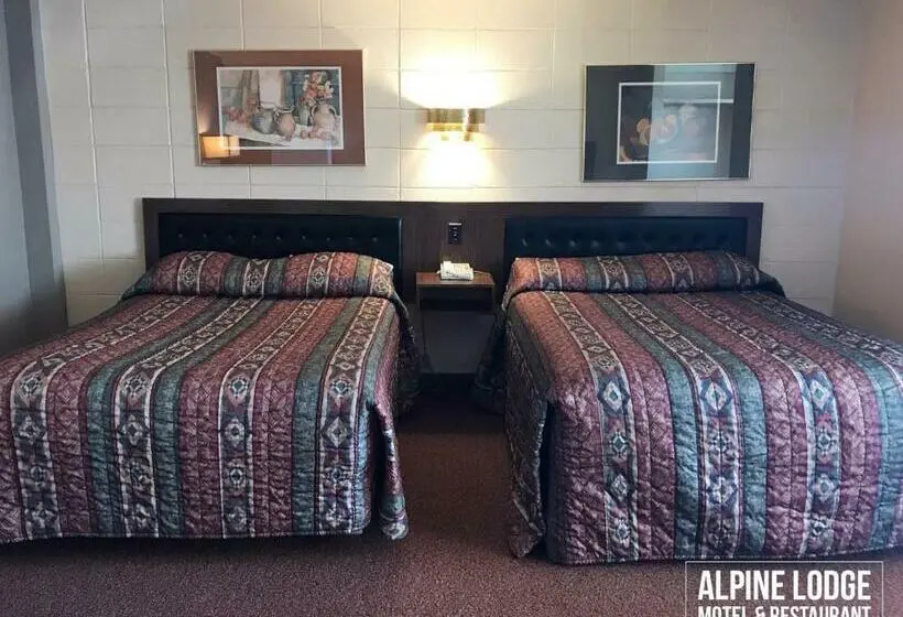 Standard-huone 2 Parivuodetta, Alpine Lodge Motel & Restaurant