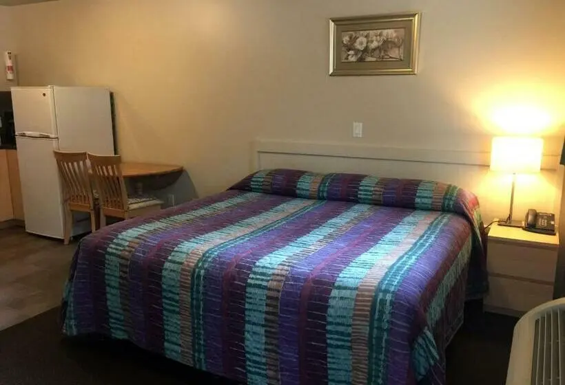 キングサイズベッドのスタンダードルーム, The Hitching Post Motel
